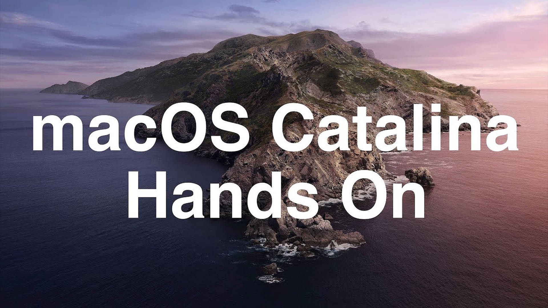 Macos Catalina Hands On Background