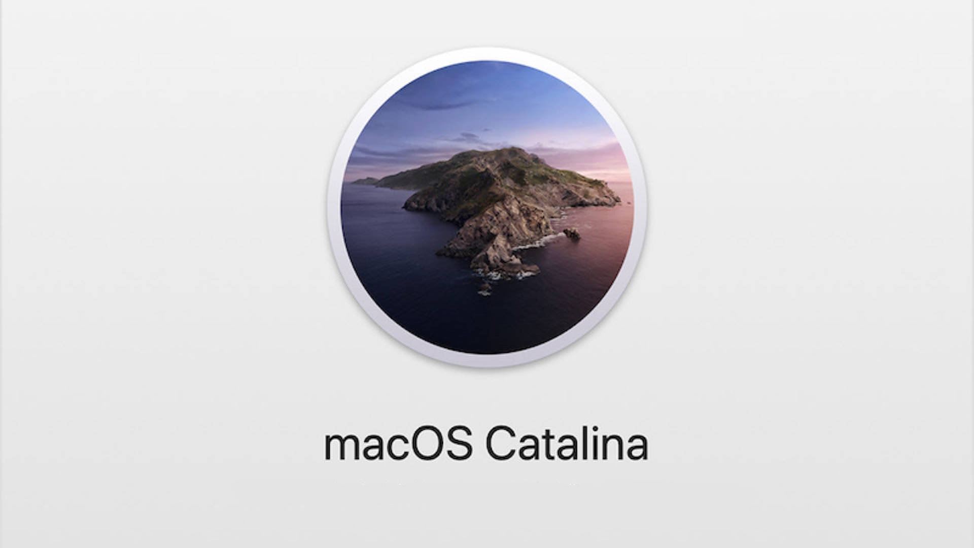 Macos Catalina Logo Background