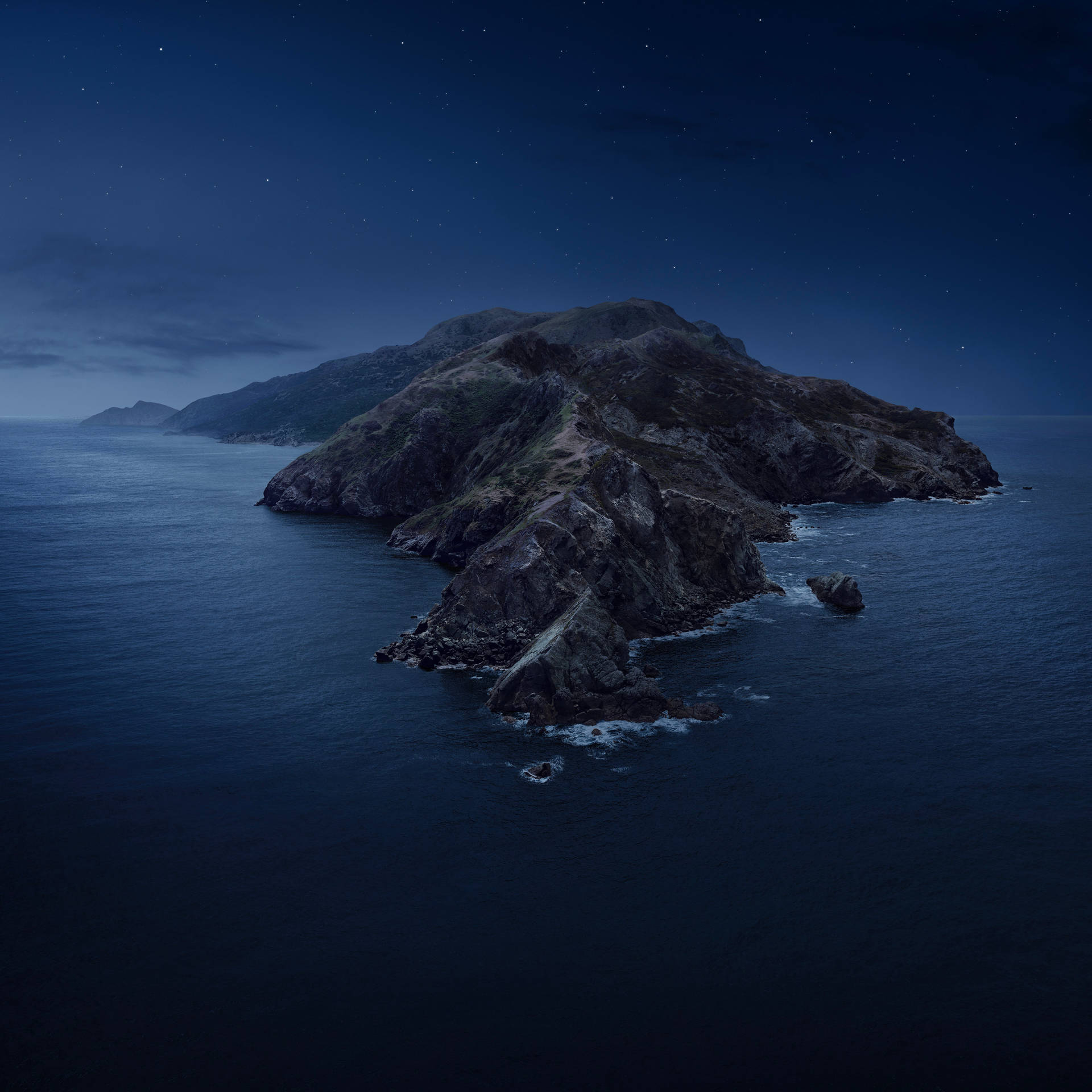 Macos Catalina Nighttime Background