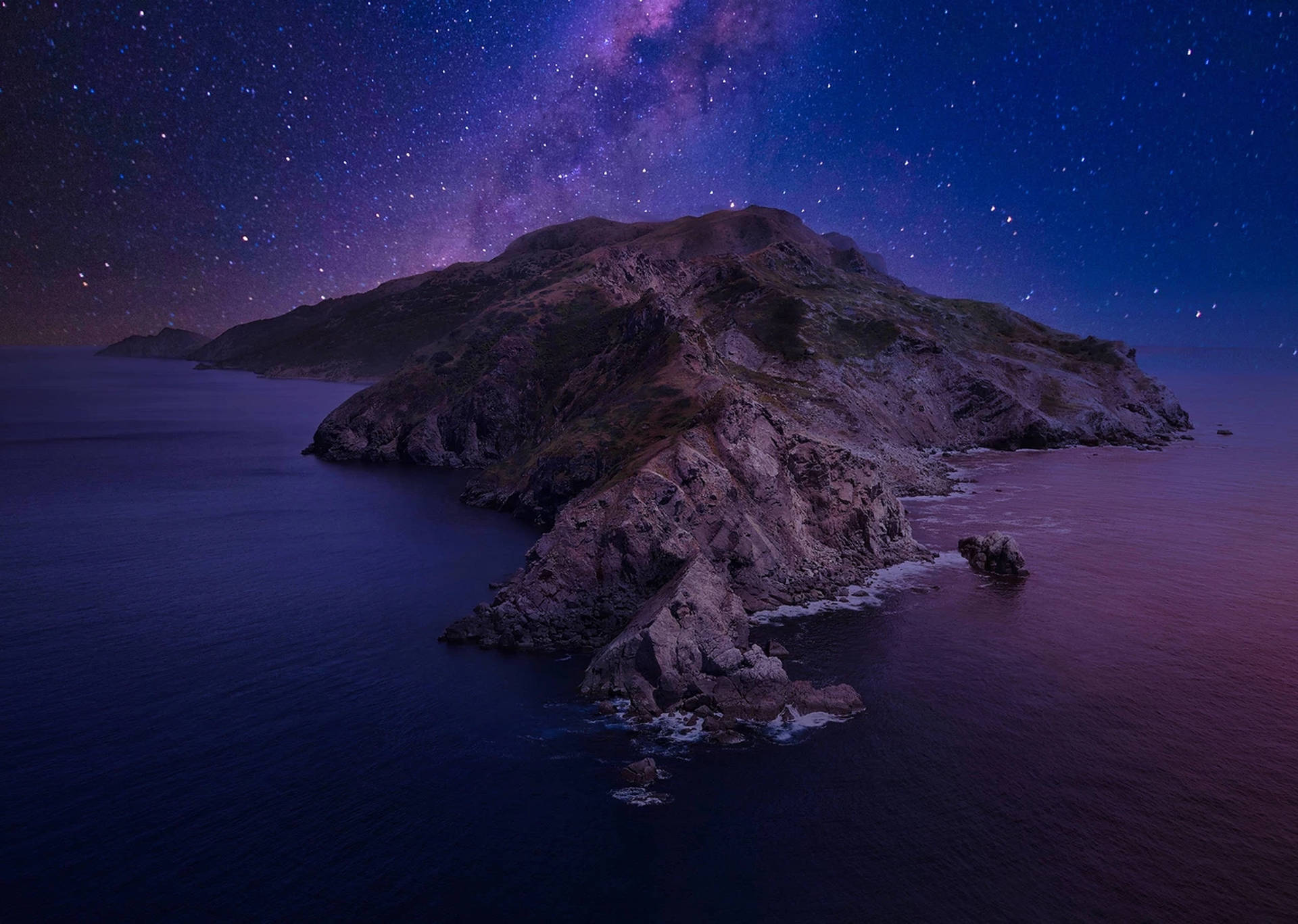 Macos Catalina Starry Sky Background
