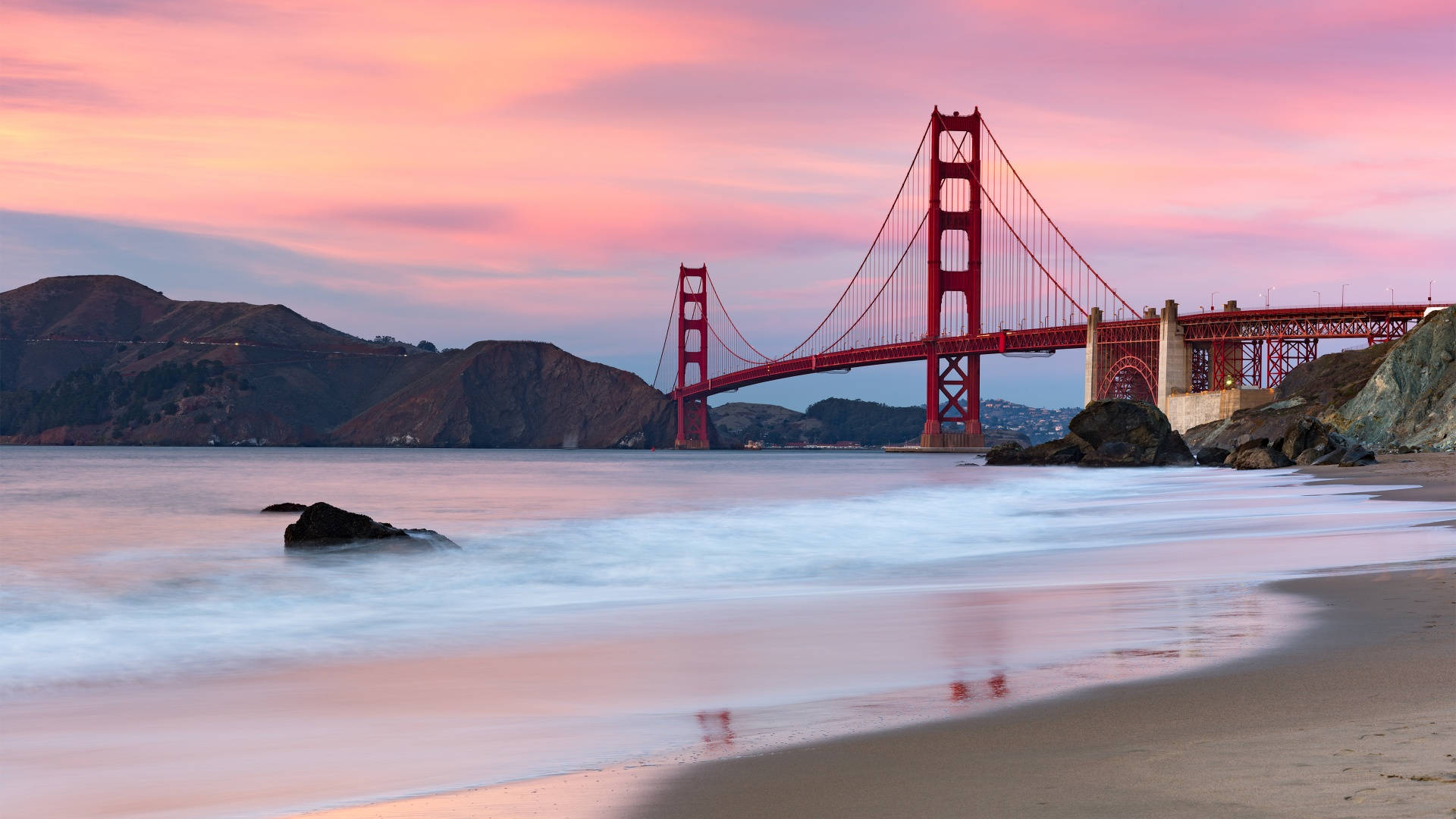 Macos Mojave Golden Gate Bridge Background