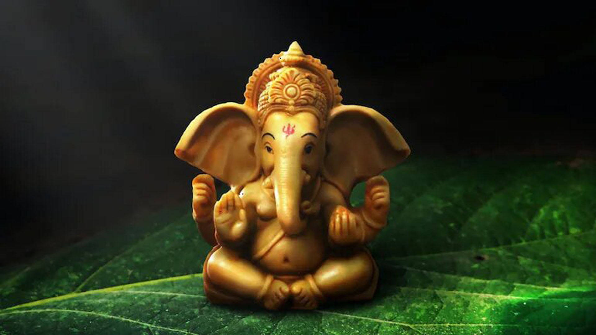 Macro Lord Ganesh Desktop Digital Artwork Background