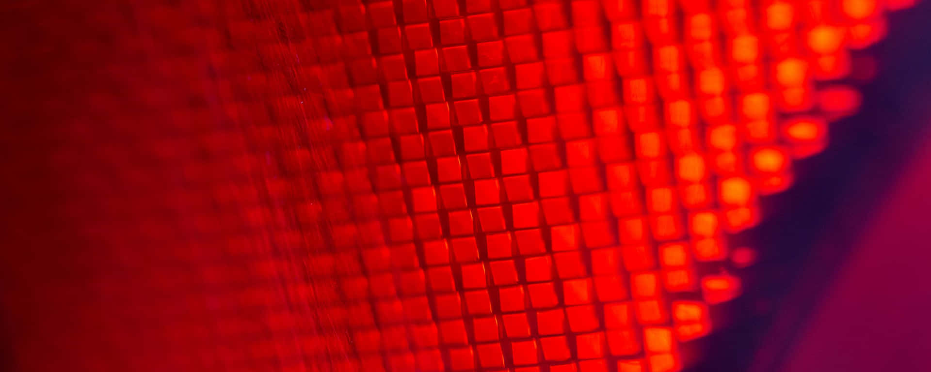 Macro Squares Red Ultra Wide Hd
