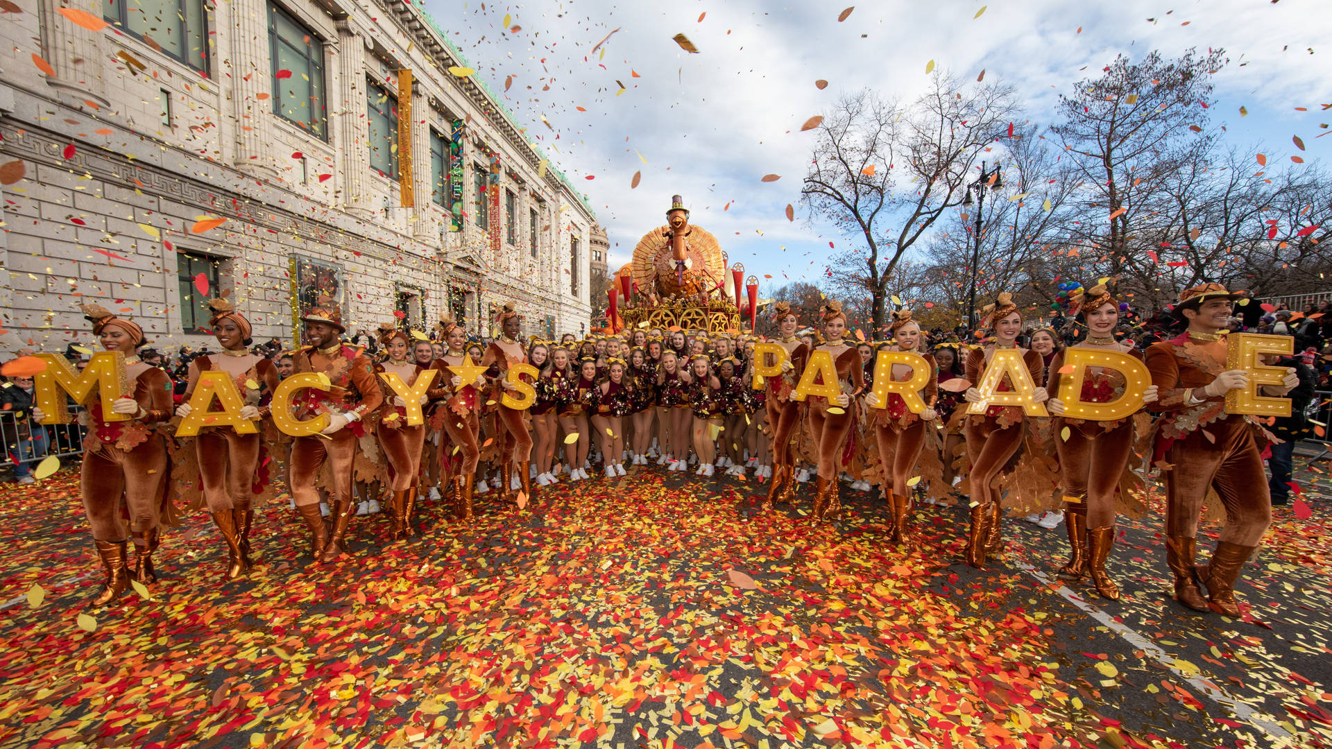 Macys Thanksgiving Parade Background