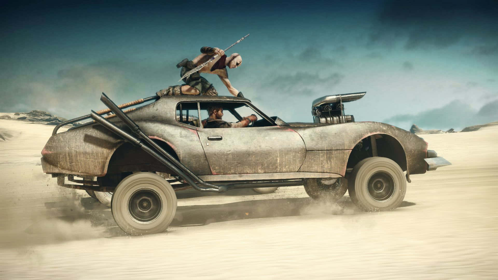 Mad Max Desert Car Chase