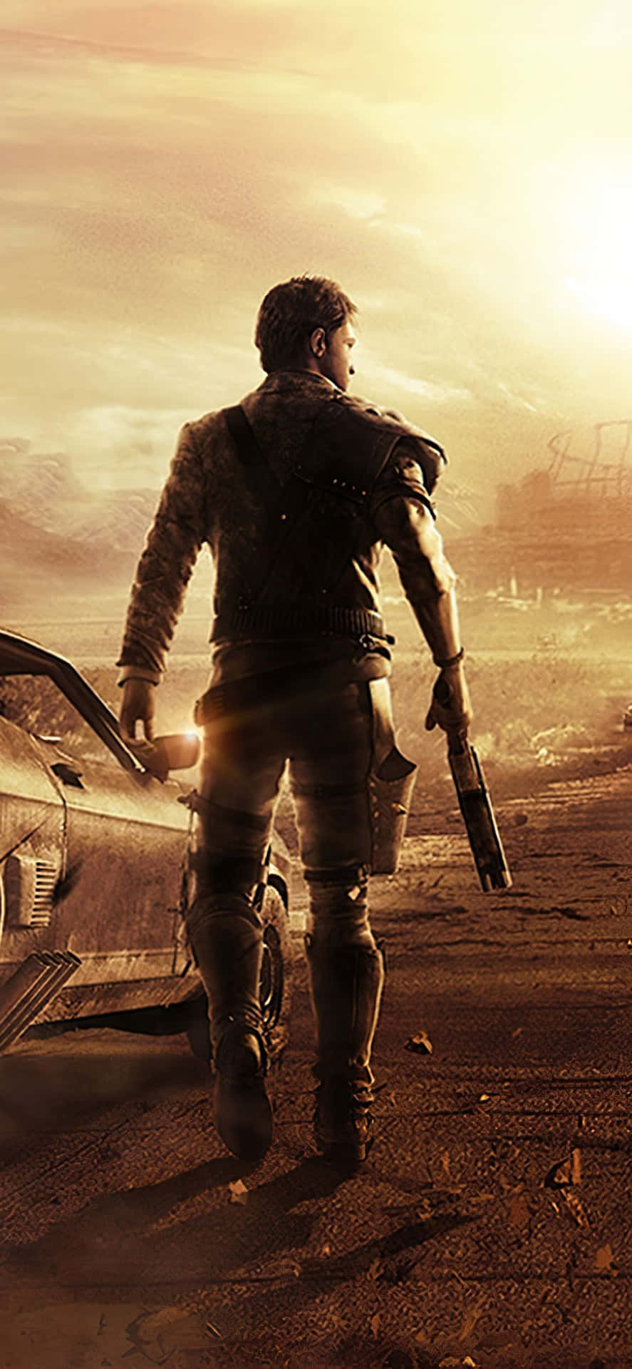 Mad Max Desert Warrior Background