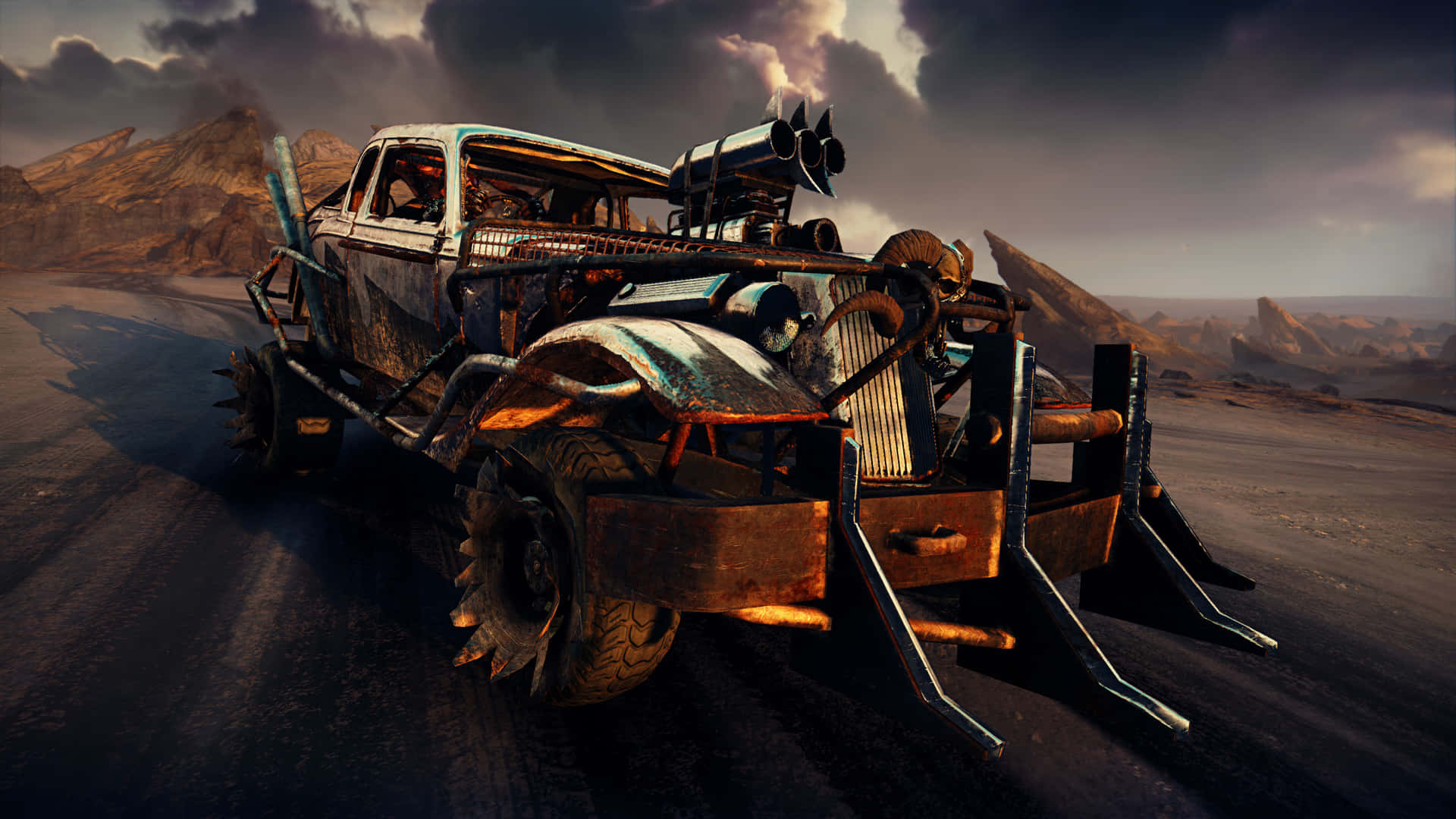 Mad_ Max_ Post_ Apocalyptic_ Vehicle Background