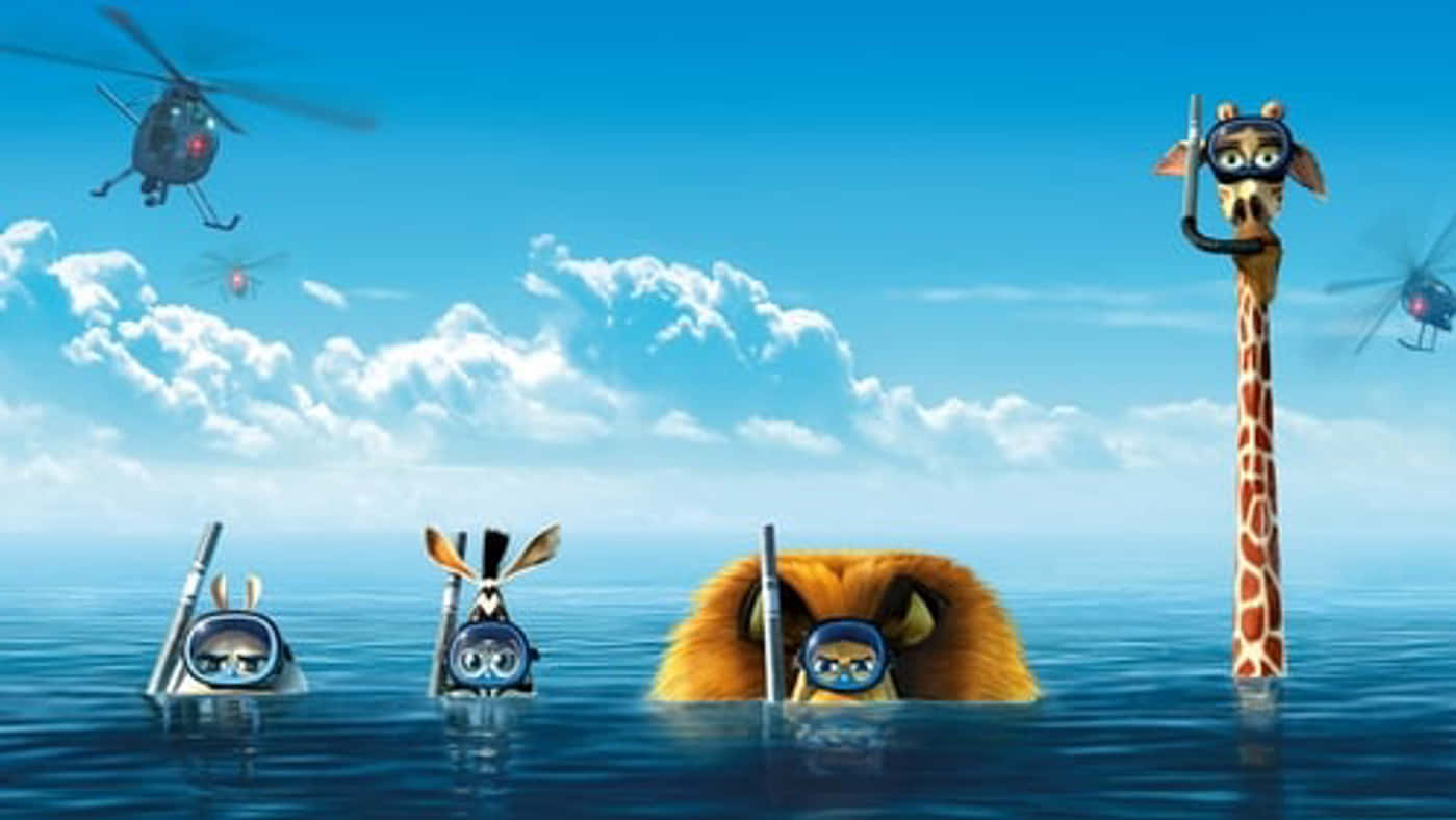 Madagascar3 Characters Sea Escape