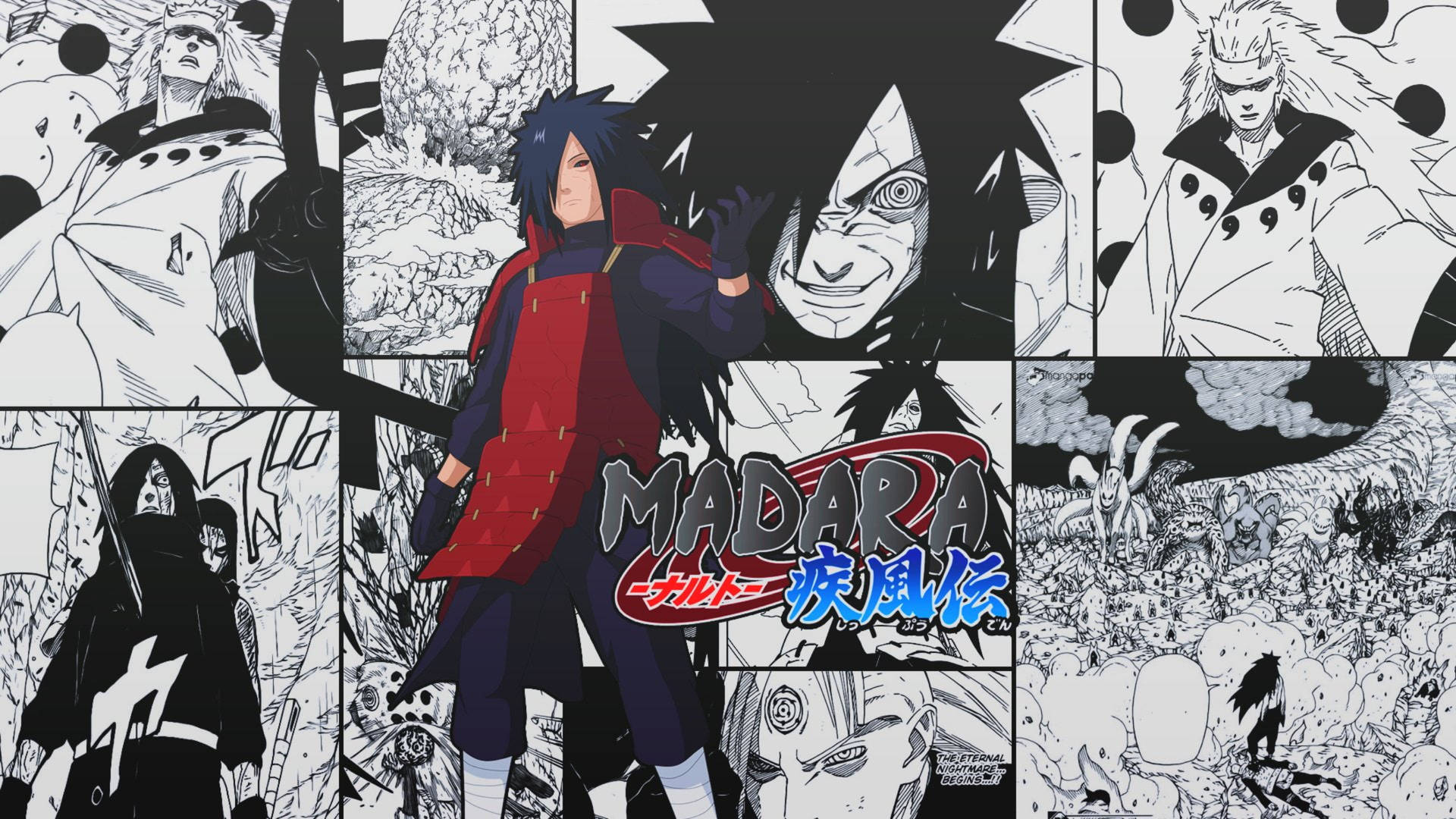 Madara Manga Cover Background