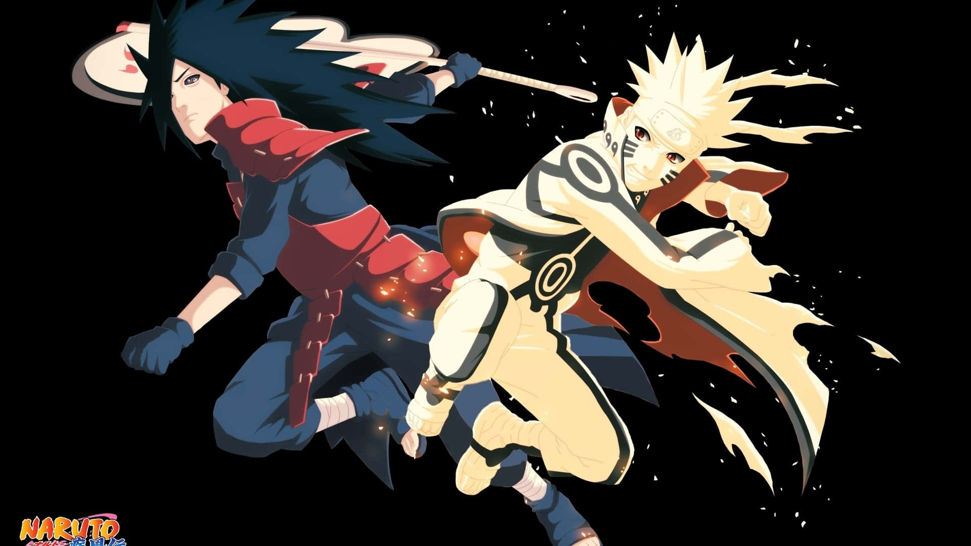 Madara Uchiha, A Powerful Ninja From The Fictional Naruto Universe Background