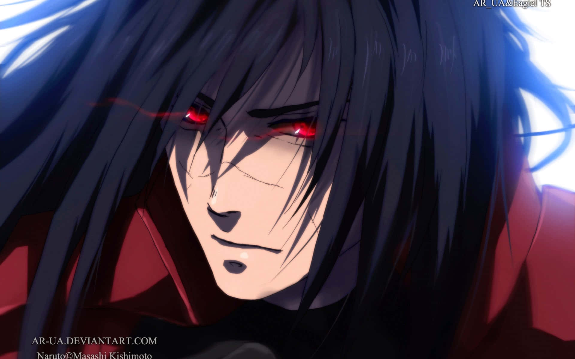 Madara Uchiha In The Naruto Series.