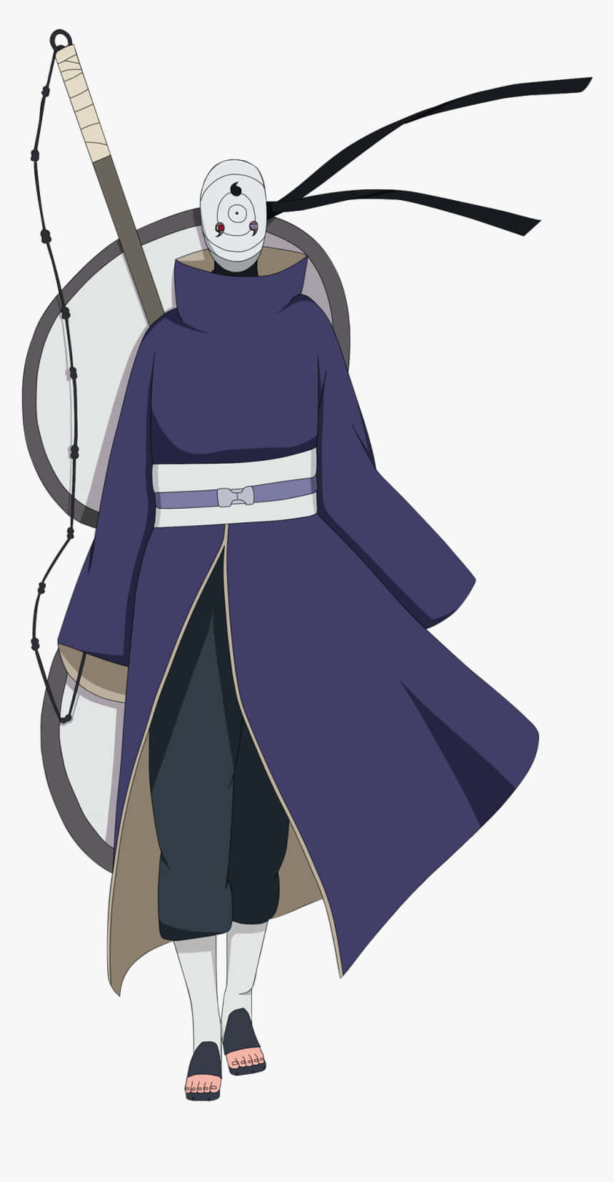 Madara Uchiha, Leader Of The Akatsuki, As Seen In The Naruto Anime Series. Background