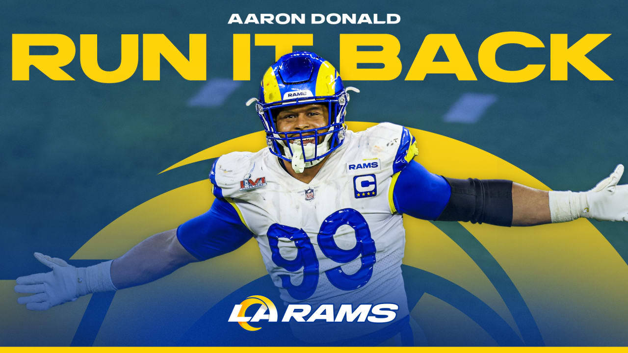 Madden 99 Club Los Angeles Rams Aaron Donald Background