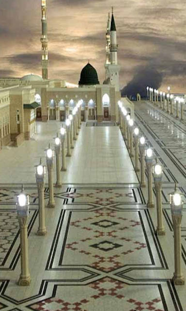 Madina's Prophet Mosque Carpeted Floor