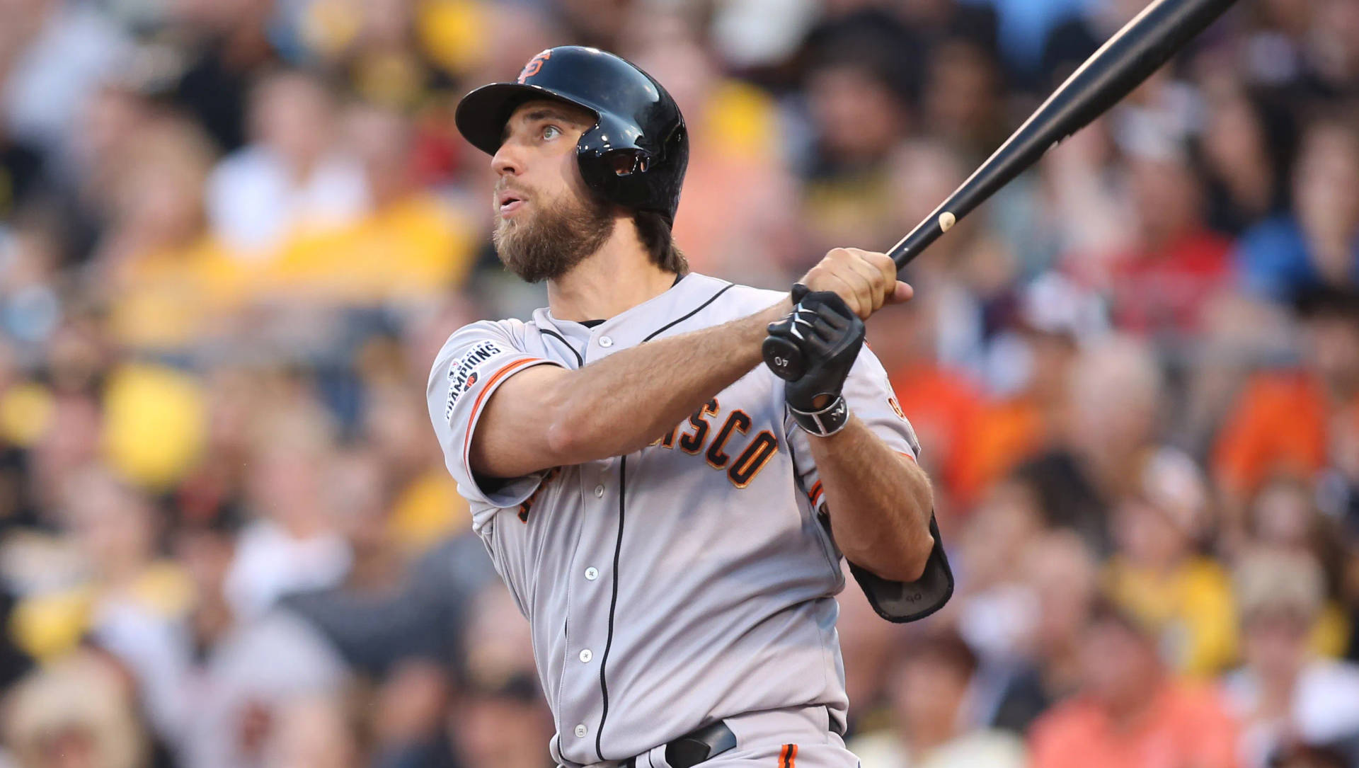 Madison Bumgarner Looking Up