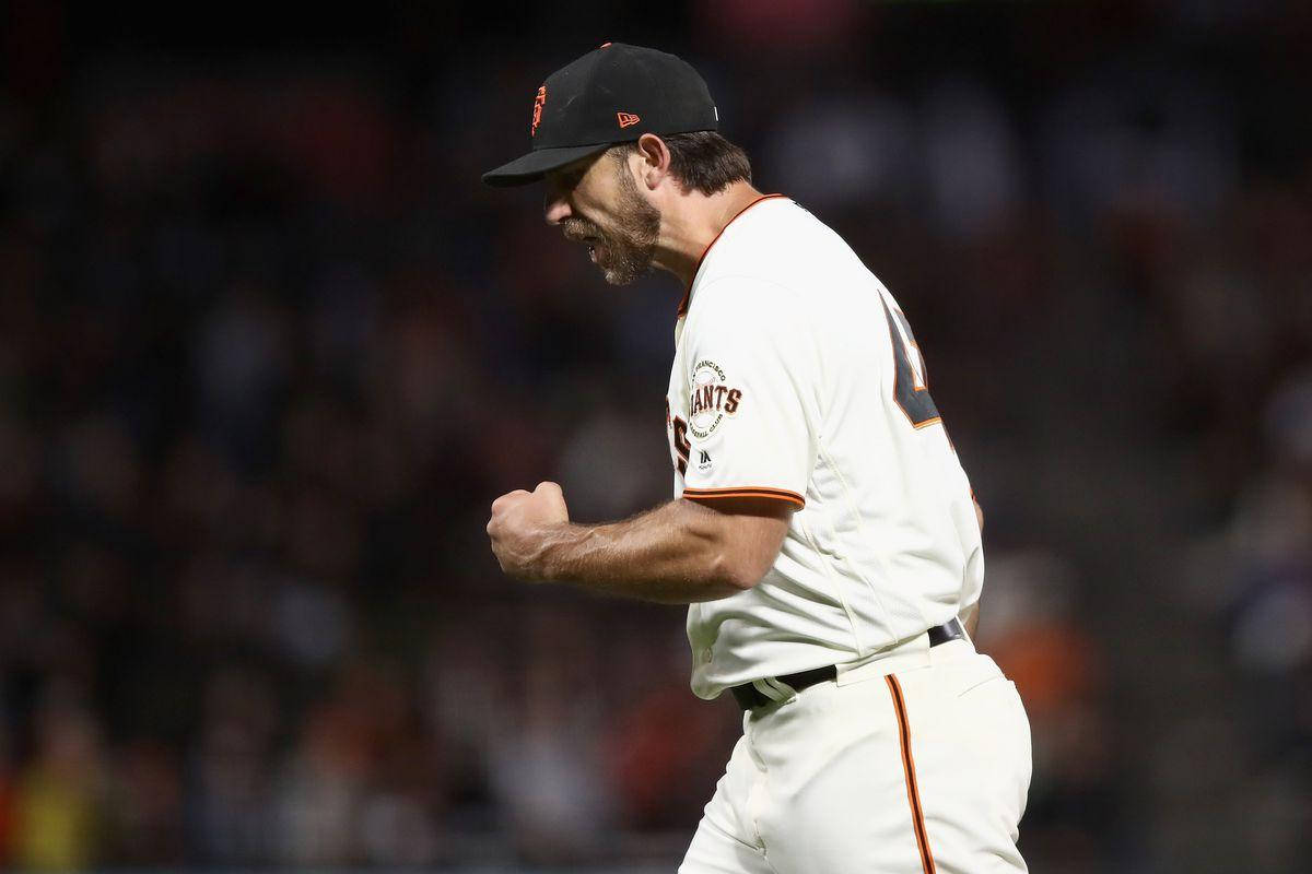 Madison Bumgarner Side View Background