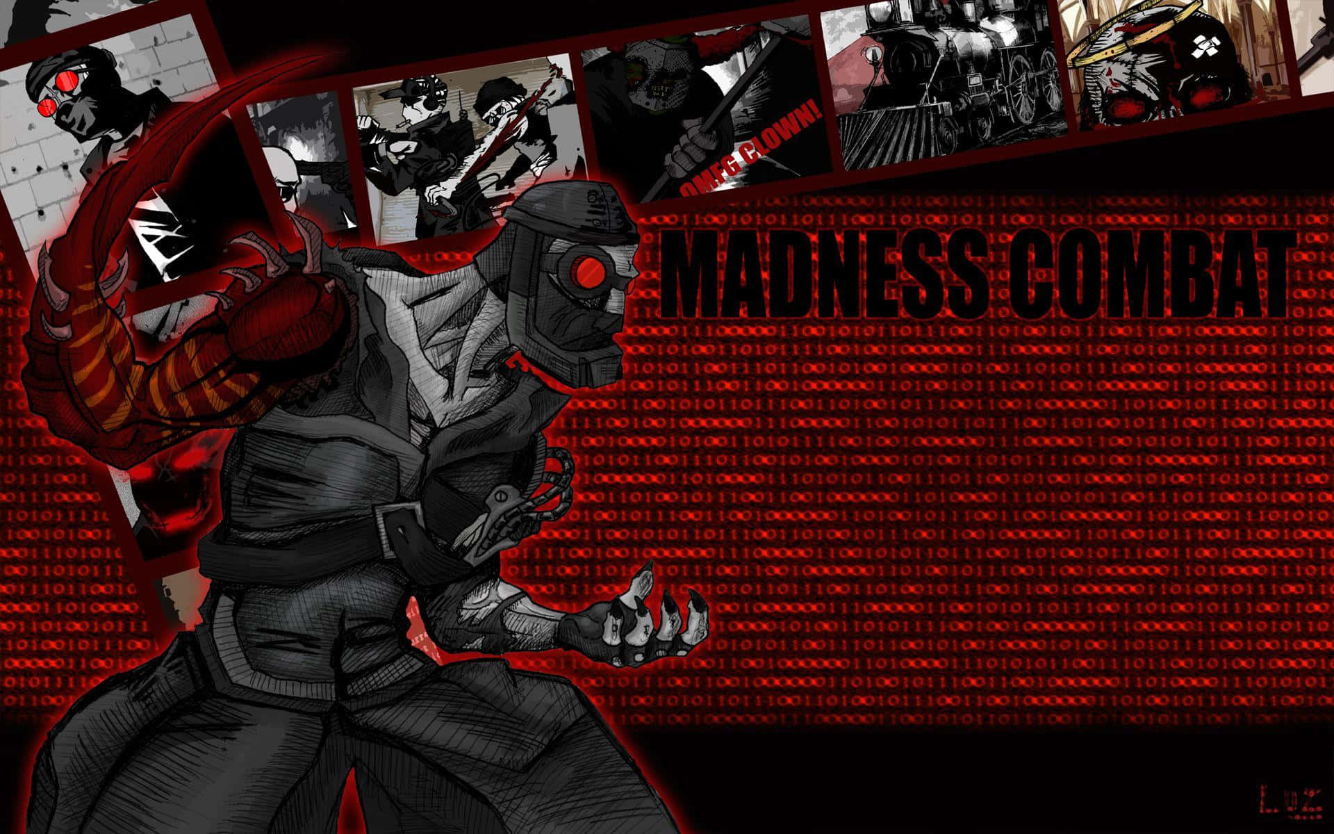 Madness Combat Action Scene