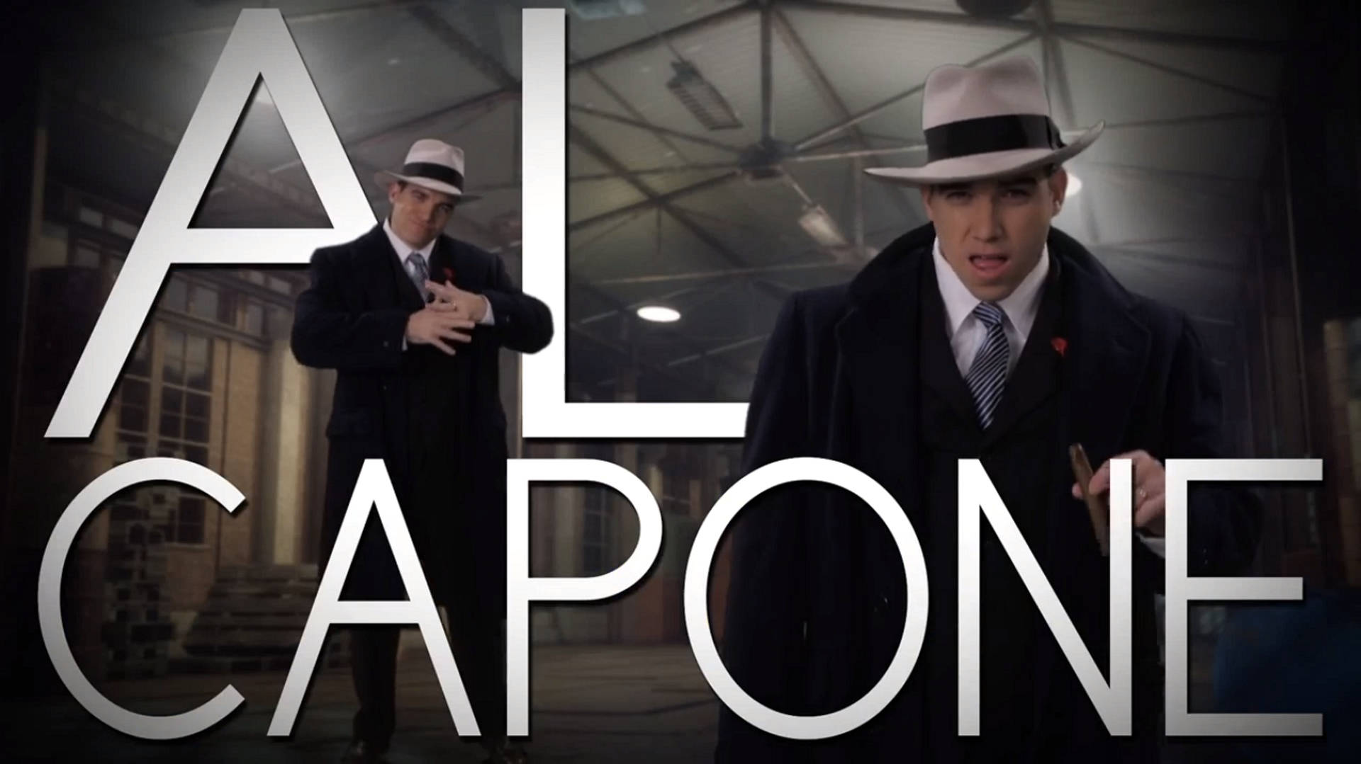 Mafia Boss Al Capone Poster Background