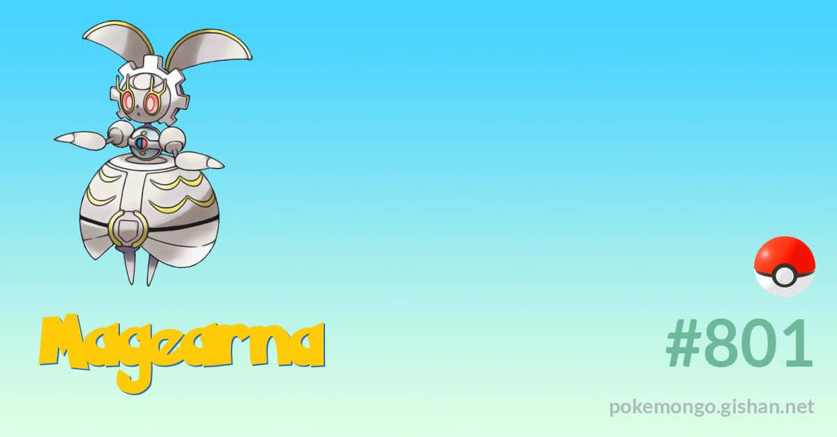 Magearna On Pokemon Go Background