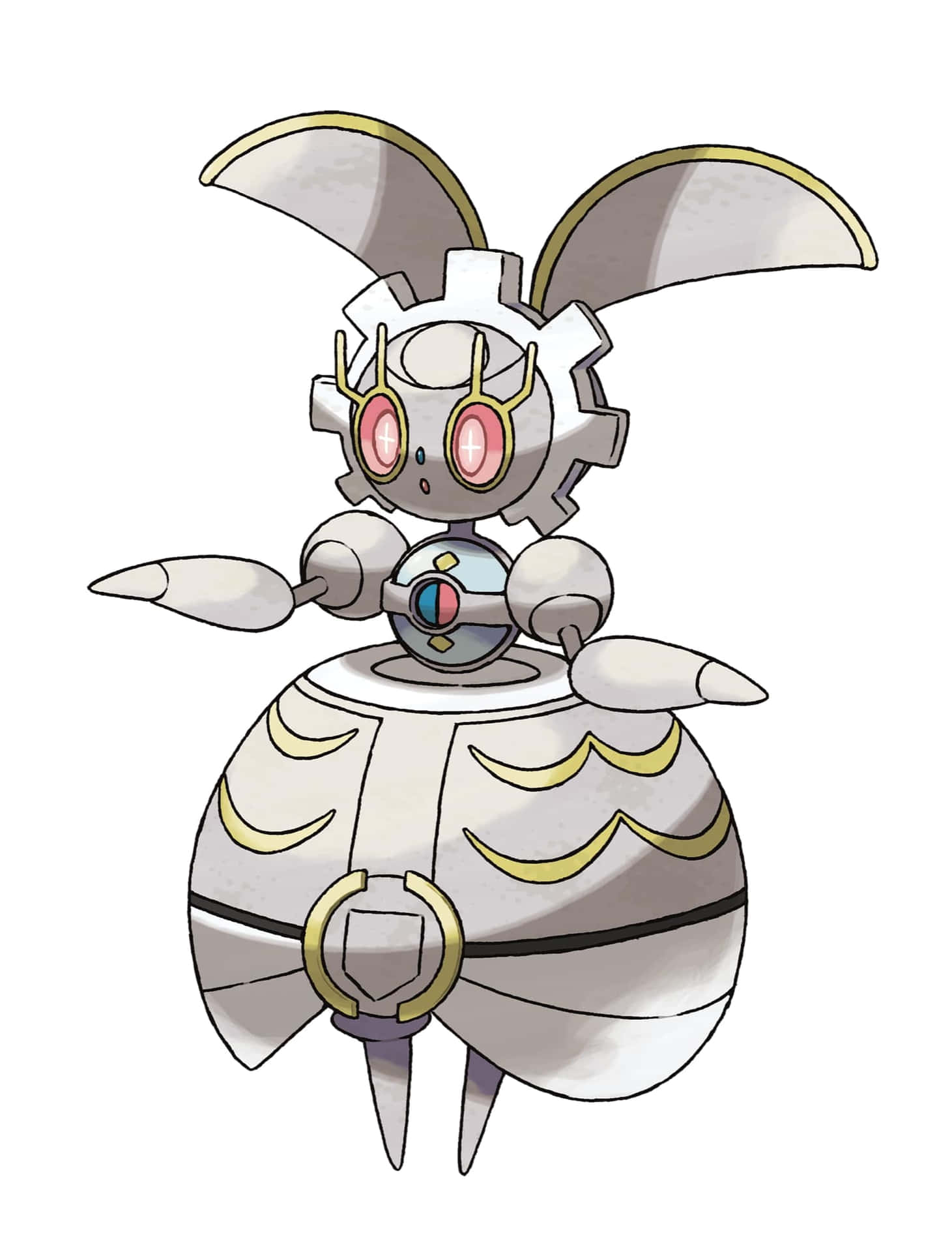 Magearna Standing Straight Background