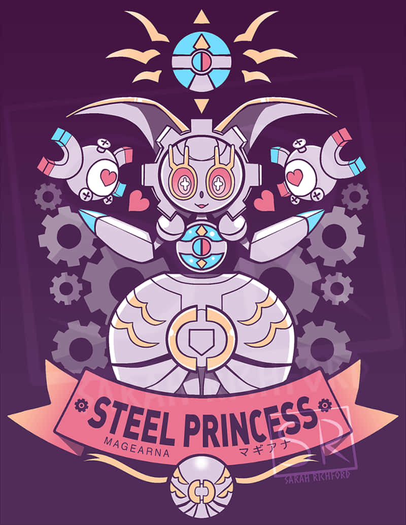 Magearna The Steel Princess Background
