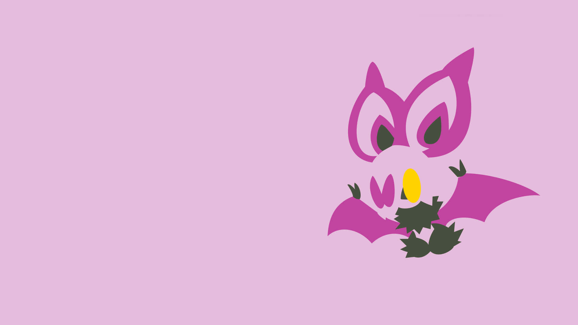 Magenta Noibat Background
