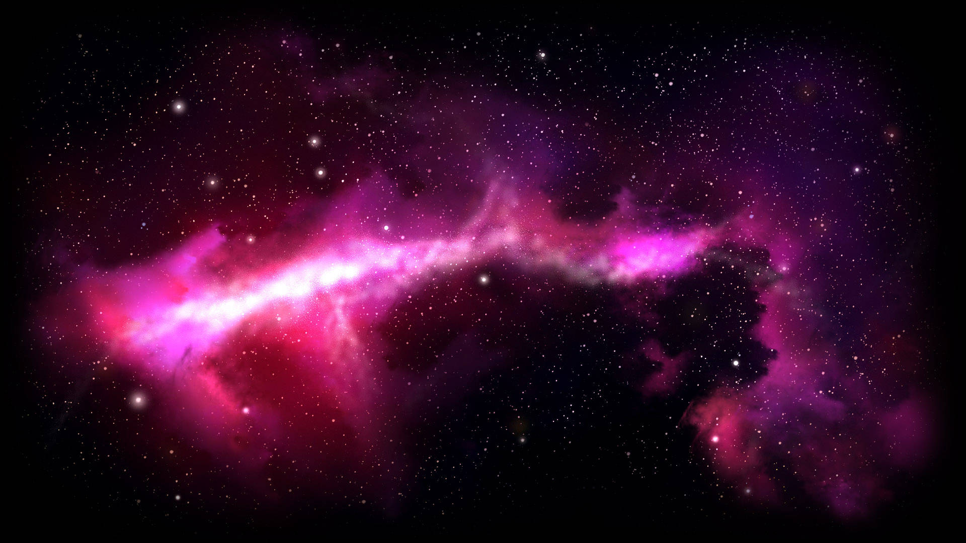 Magenta Space Background Background