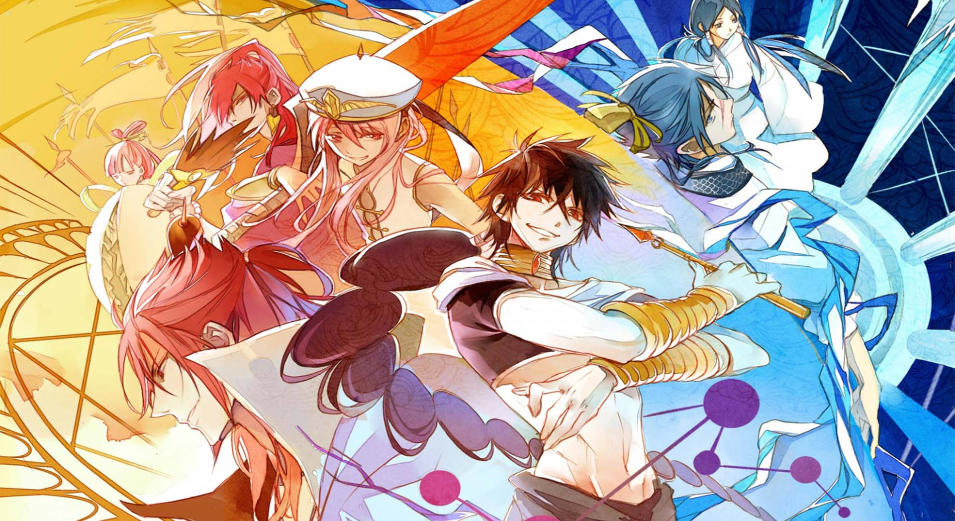 Magi The Kingdom Of Magic Anime Background