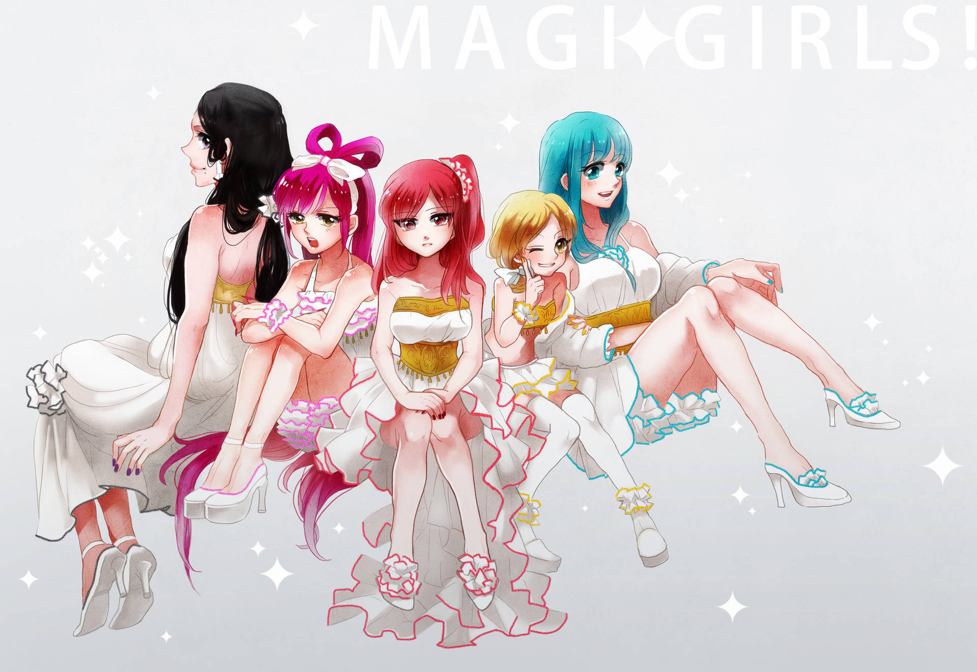 Magi The Kingdom Of Magic Girls Background