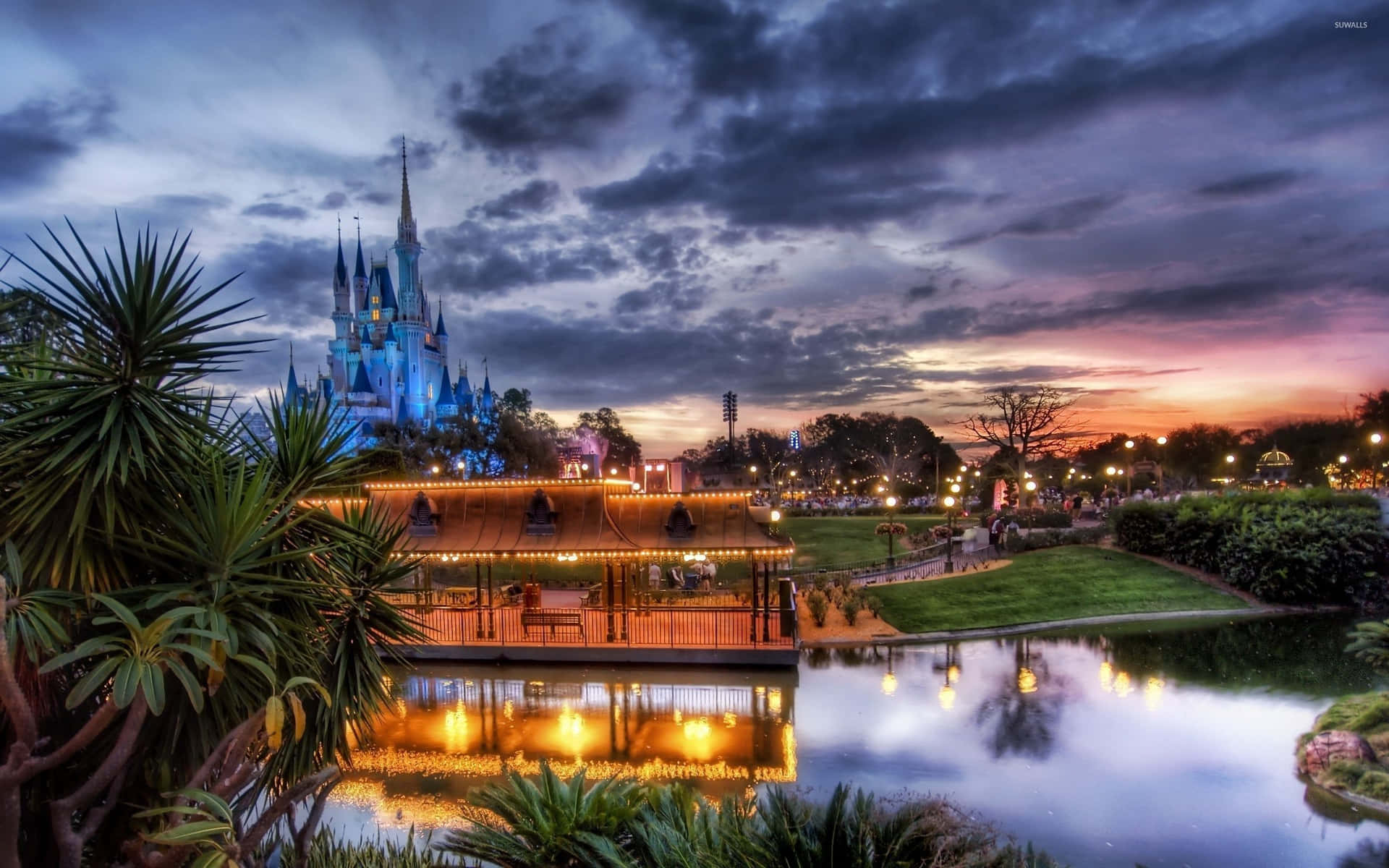 Magic Awaits You At Disney World Background