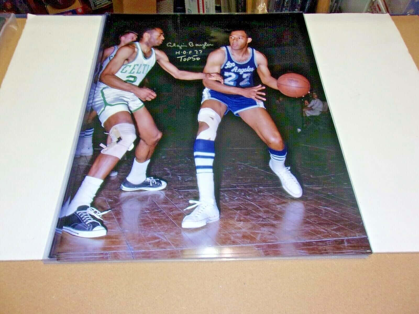 Magic Johnson Elgin Baylor Background