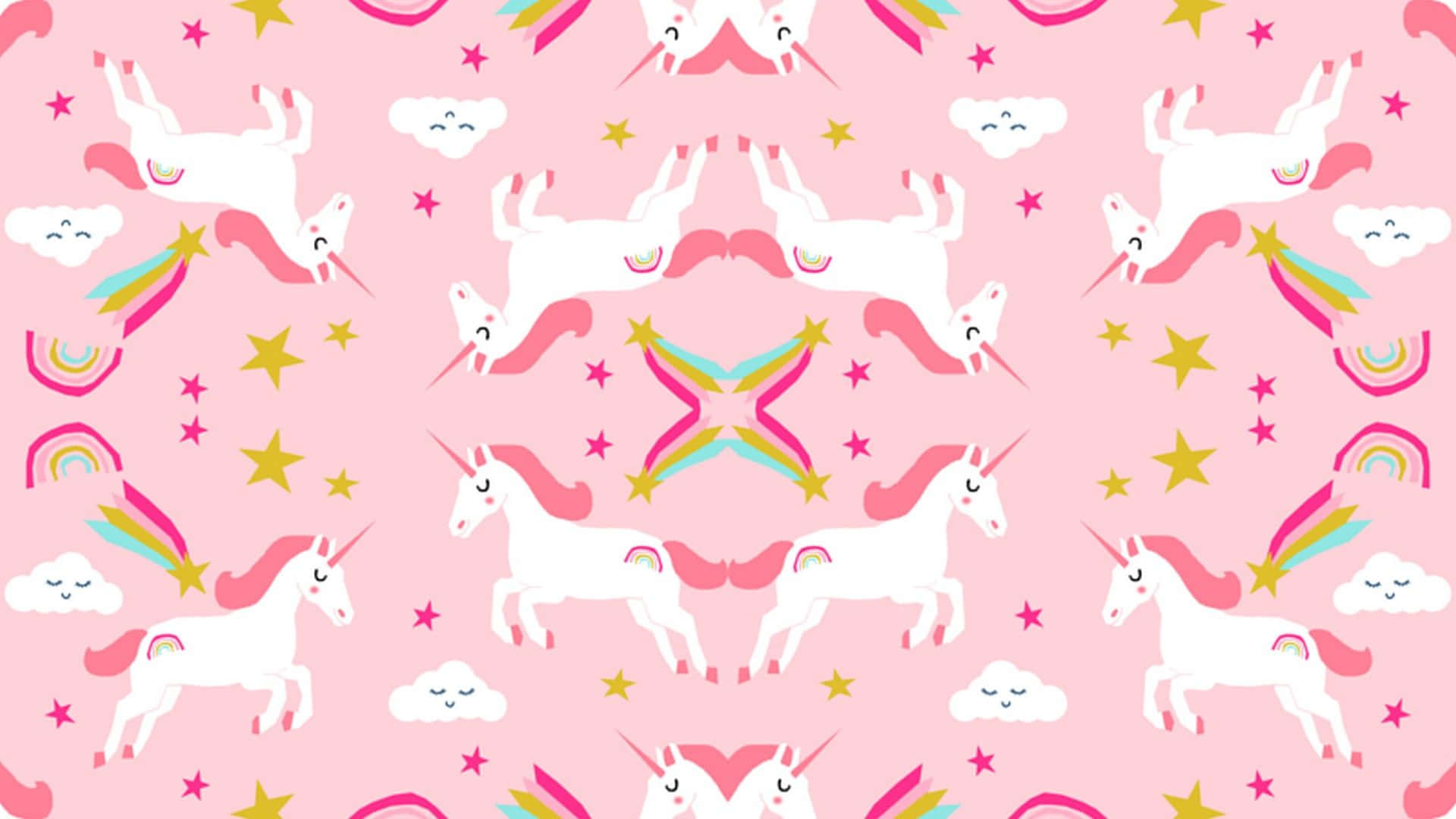 Magic Of Unicorns Background