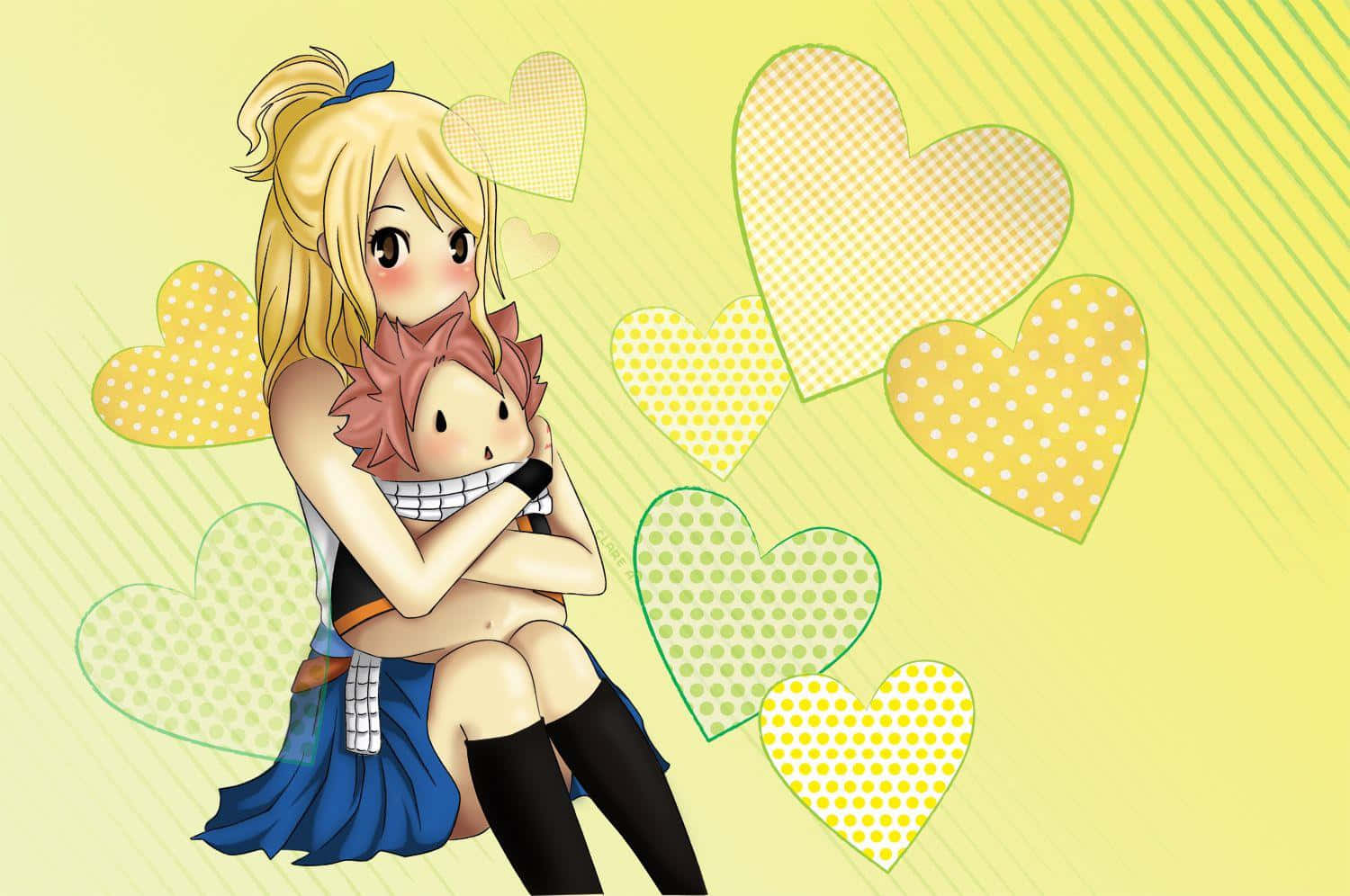 Magical Adventure Awaits - Lucy Heartfilia In A Fantasy World Background