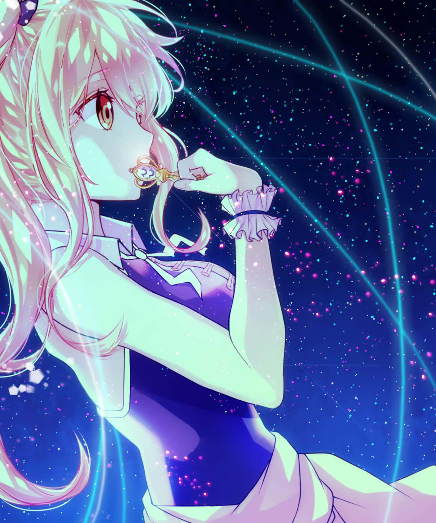 Magical Adventure With Lucy Heartfilia Background