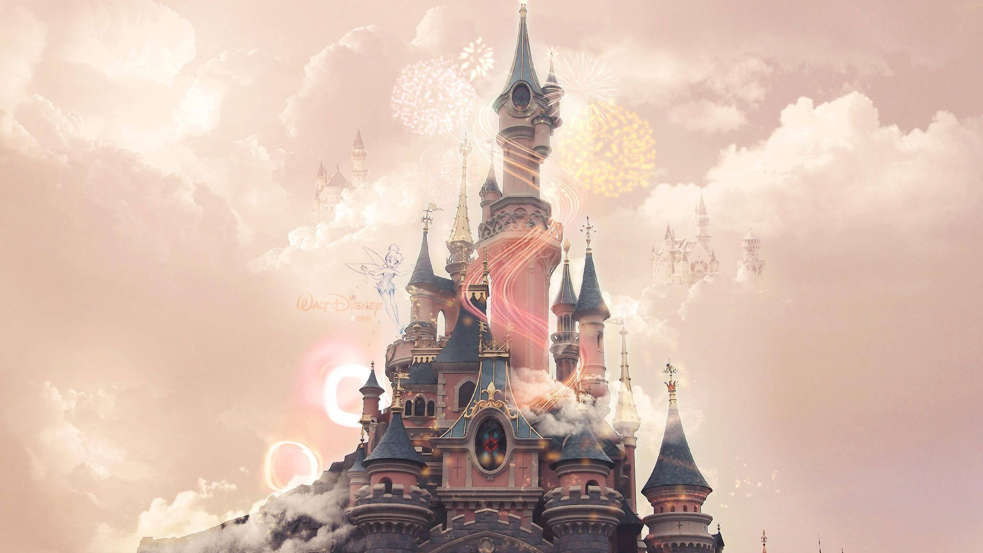 Magical Aesthetic Disney Castle For Computer