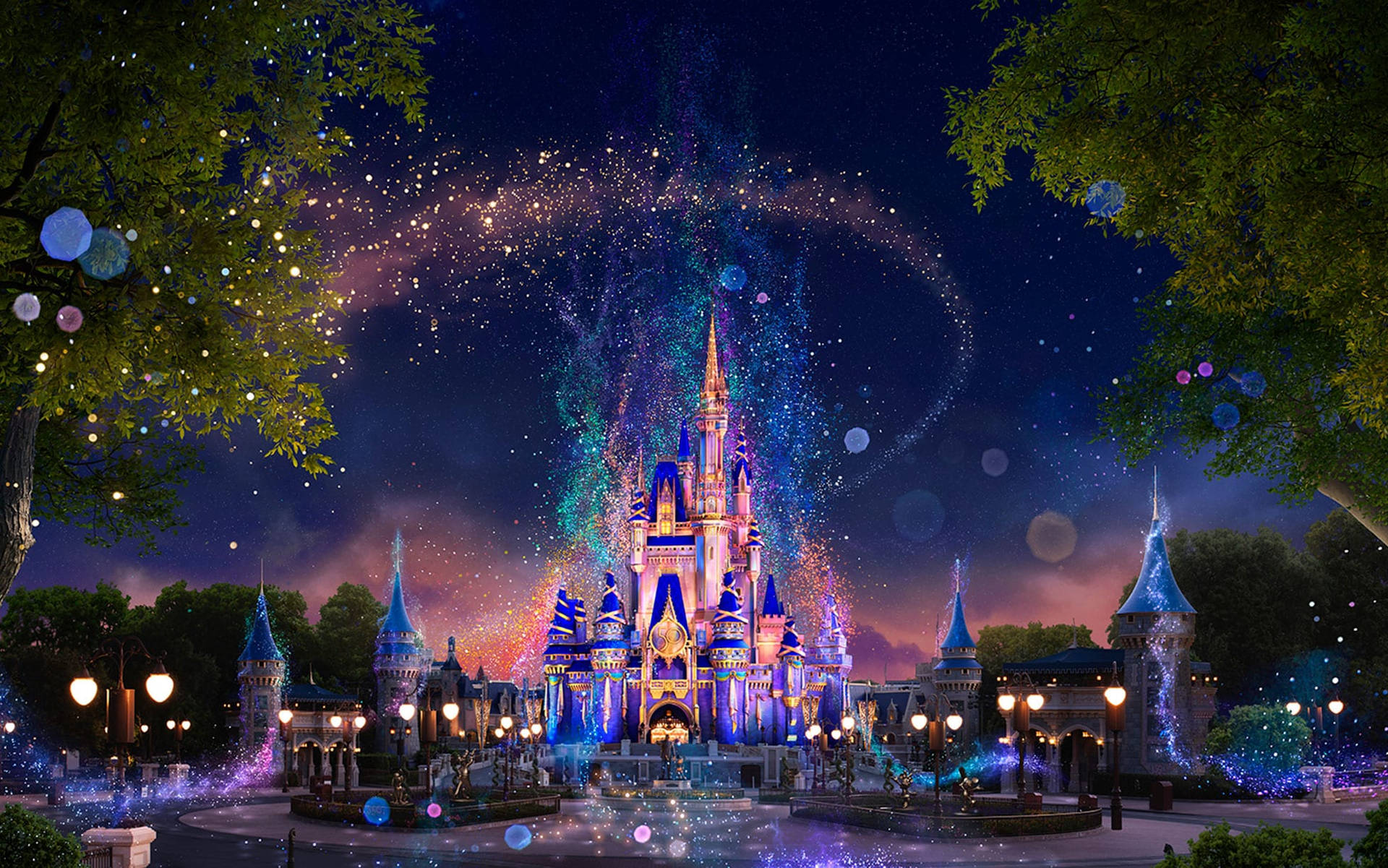 Magical Disneyworld Background