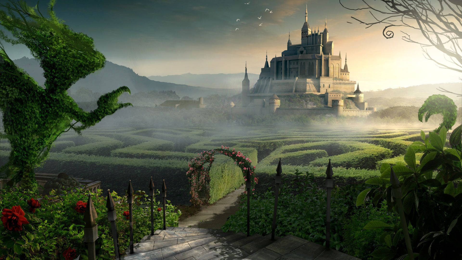 Magical Fantasy World Castle