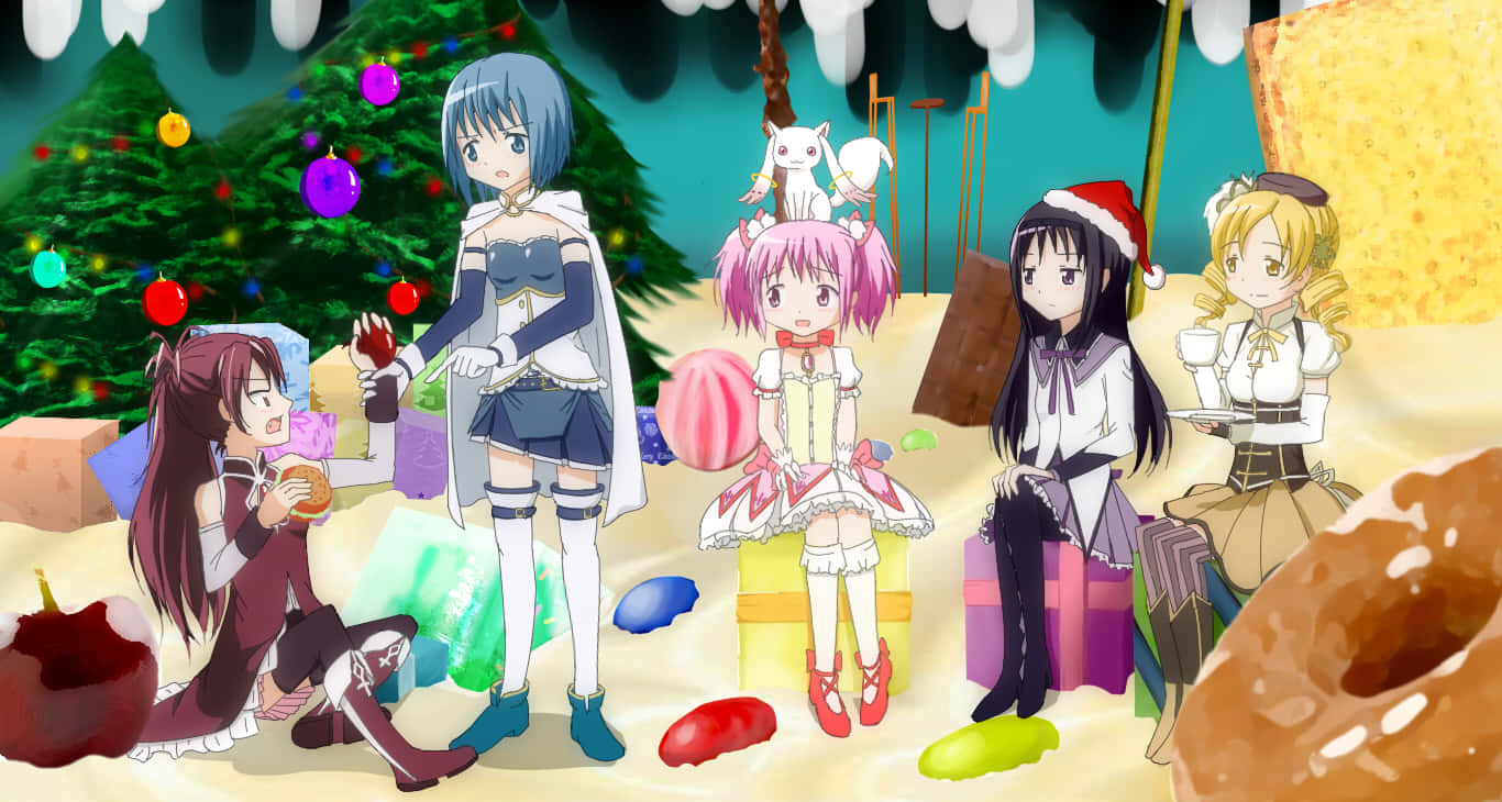 Magical Girls - Puella Magi Madoka Magica Background