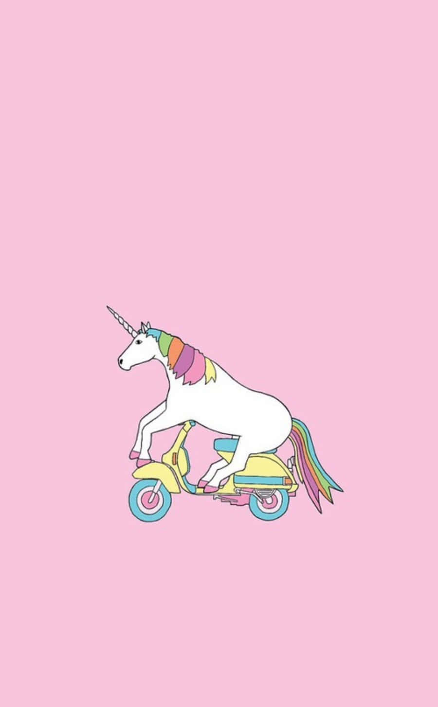 Magical Iphone Unicorn Background