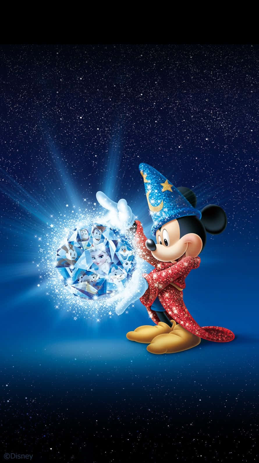 Magical Mickey Fantasia Sorcerer Background