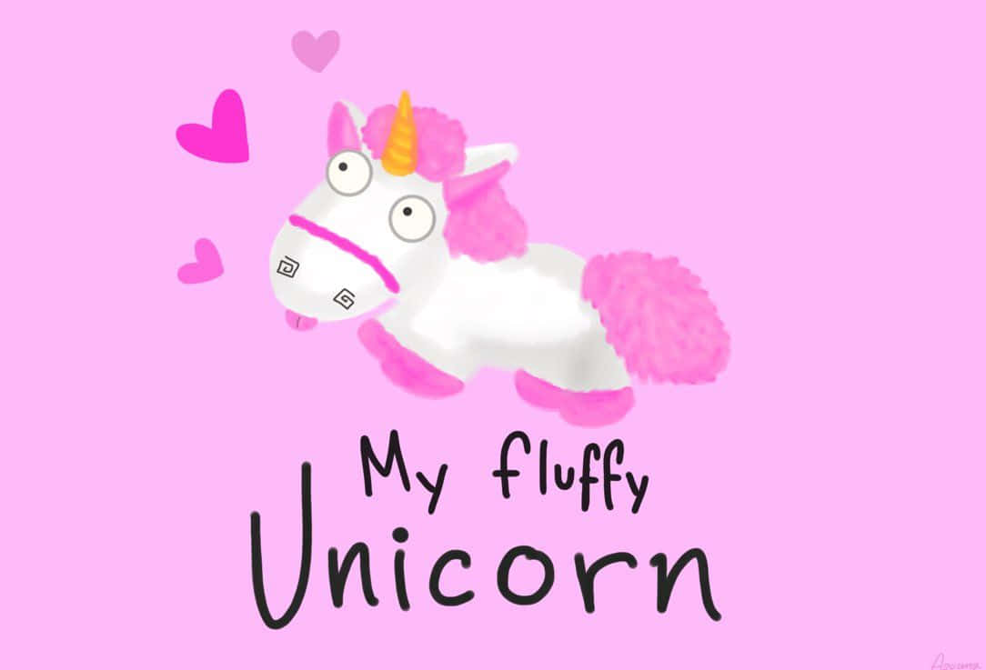 Magical Pink Unicorn Background