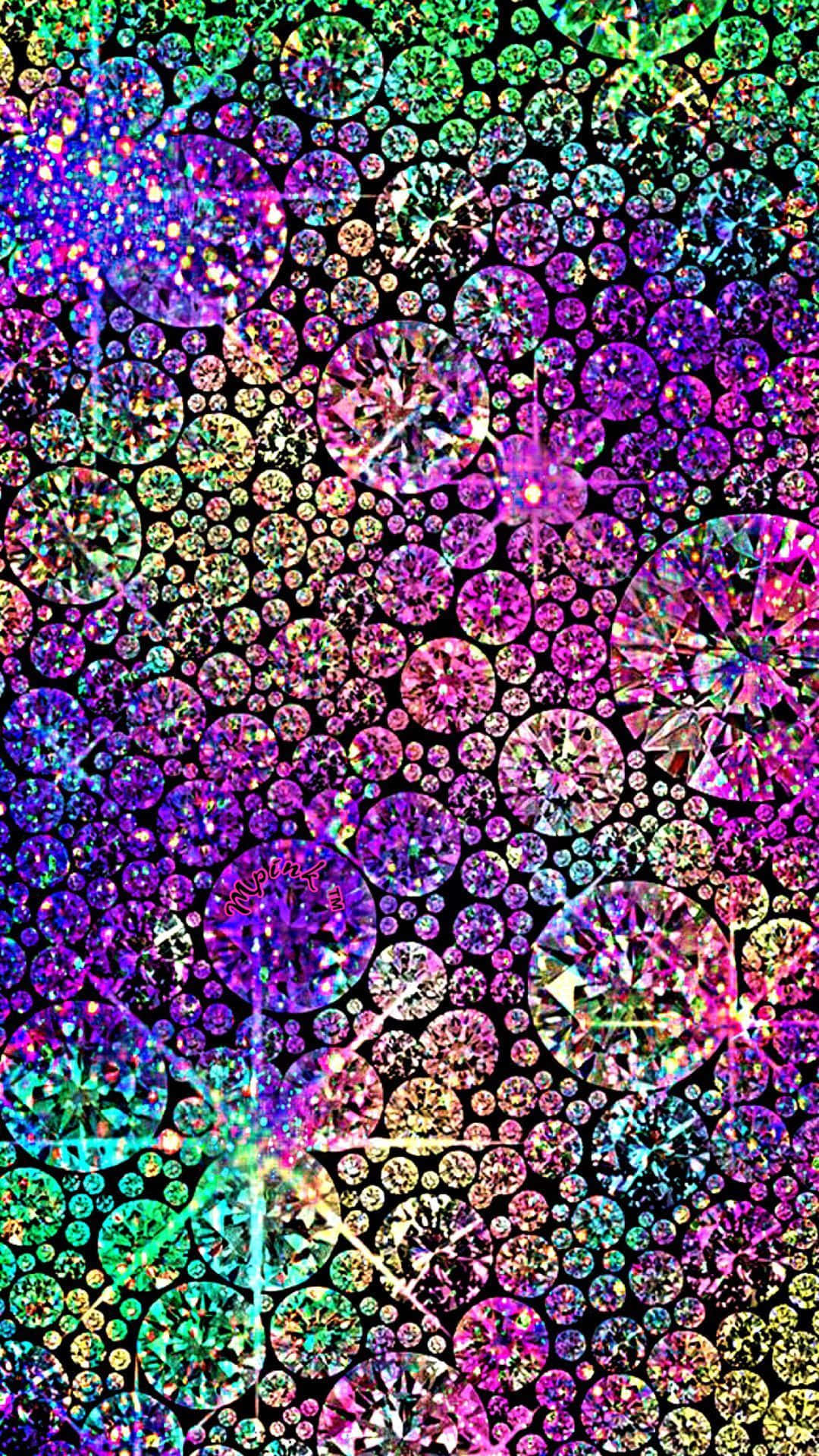 Magical Rainbow Sparkles To Brighten Up Your Day. Background