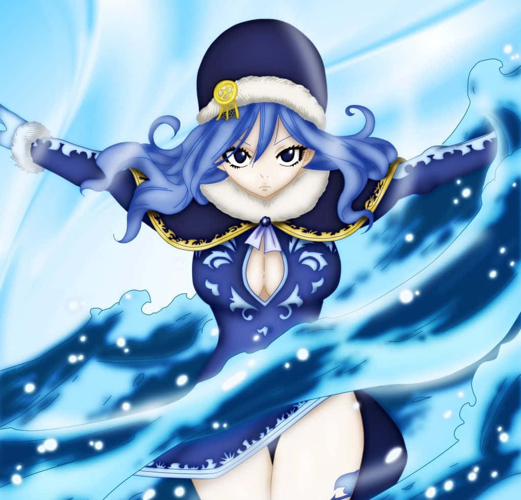 Magical Rainfall - Juvia Lockser From Fairy Tail Background