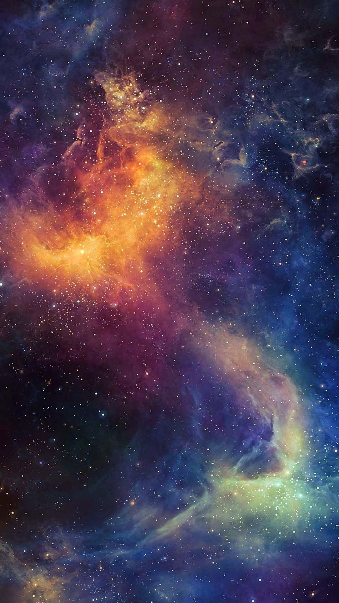 Magical Space Nebula Background