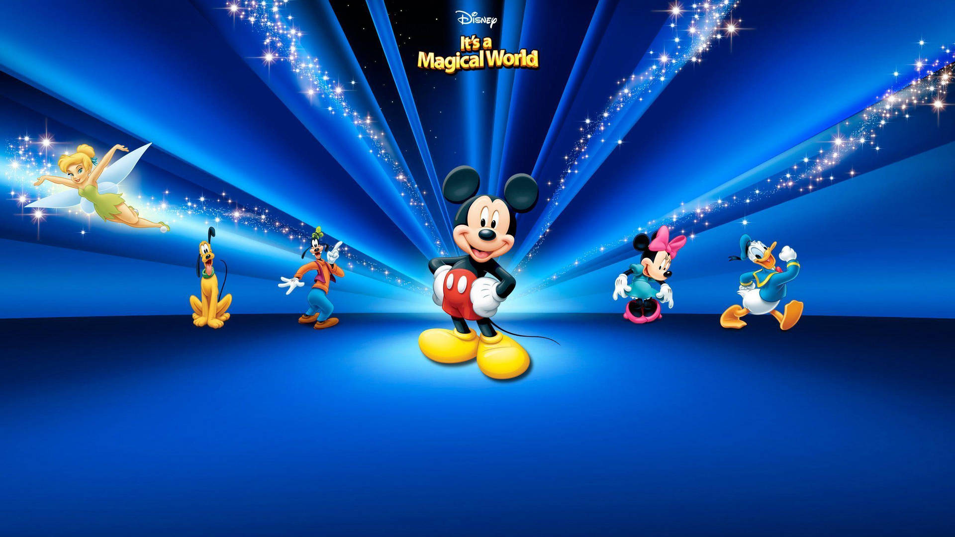 Magical World Pixel Disney Laptop Background