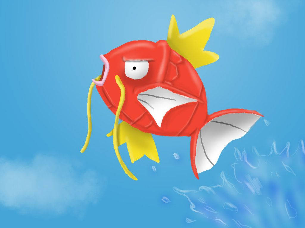 Magikarp Angry Jumping Water