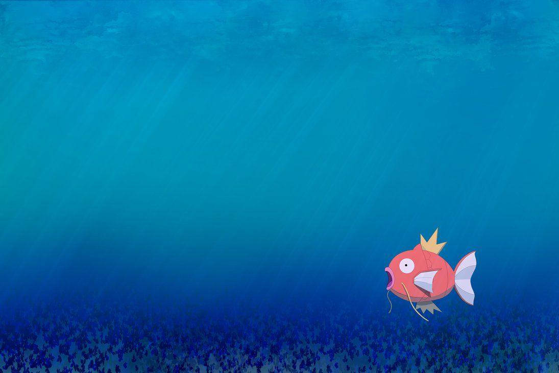 Magikarp Blue Waters Swimming