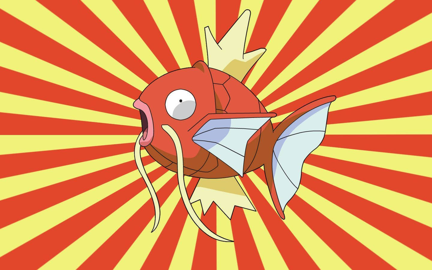 Magikarp Red Yellow Rays