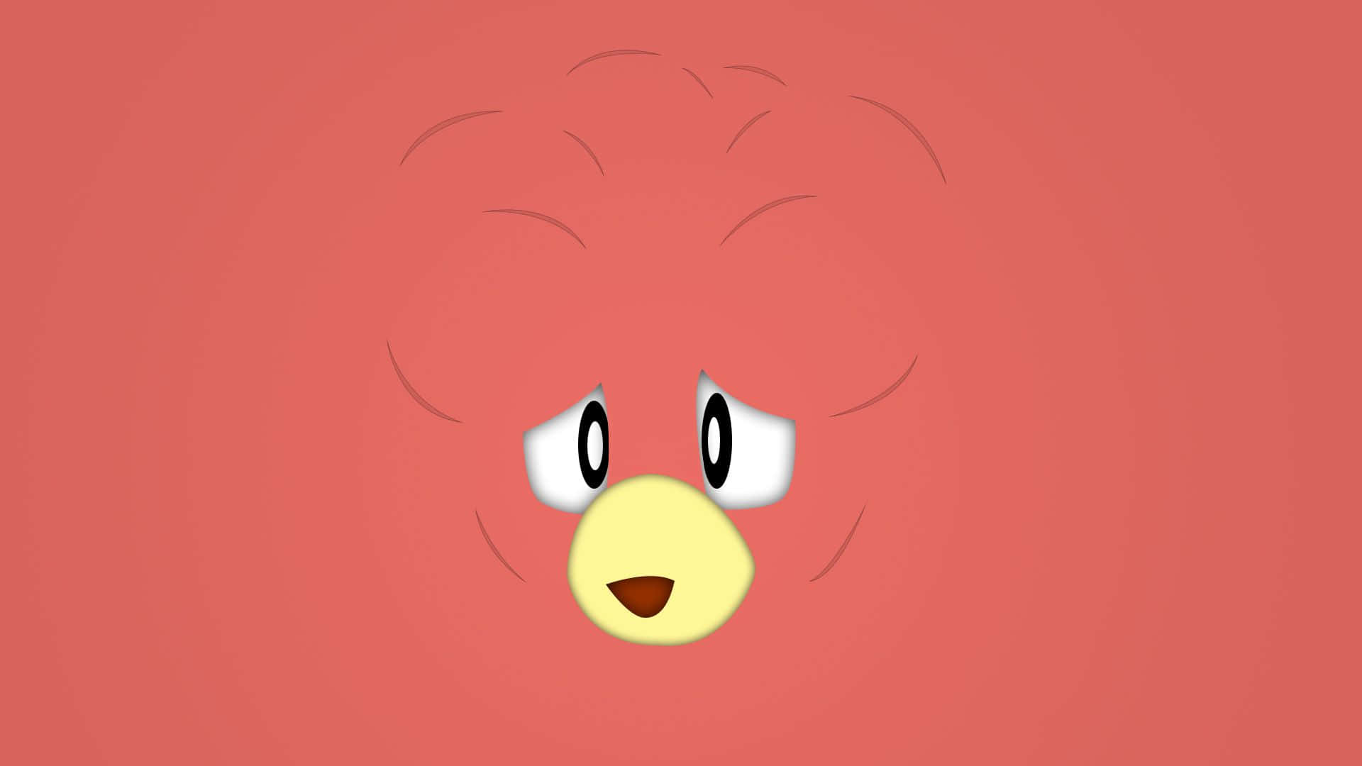Magmar Pokemon Cartoon Face Background