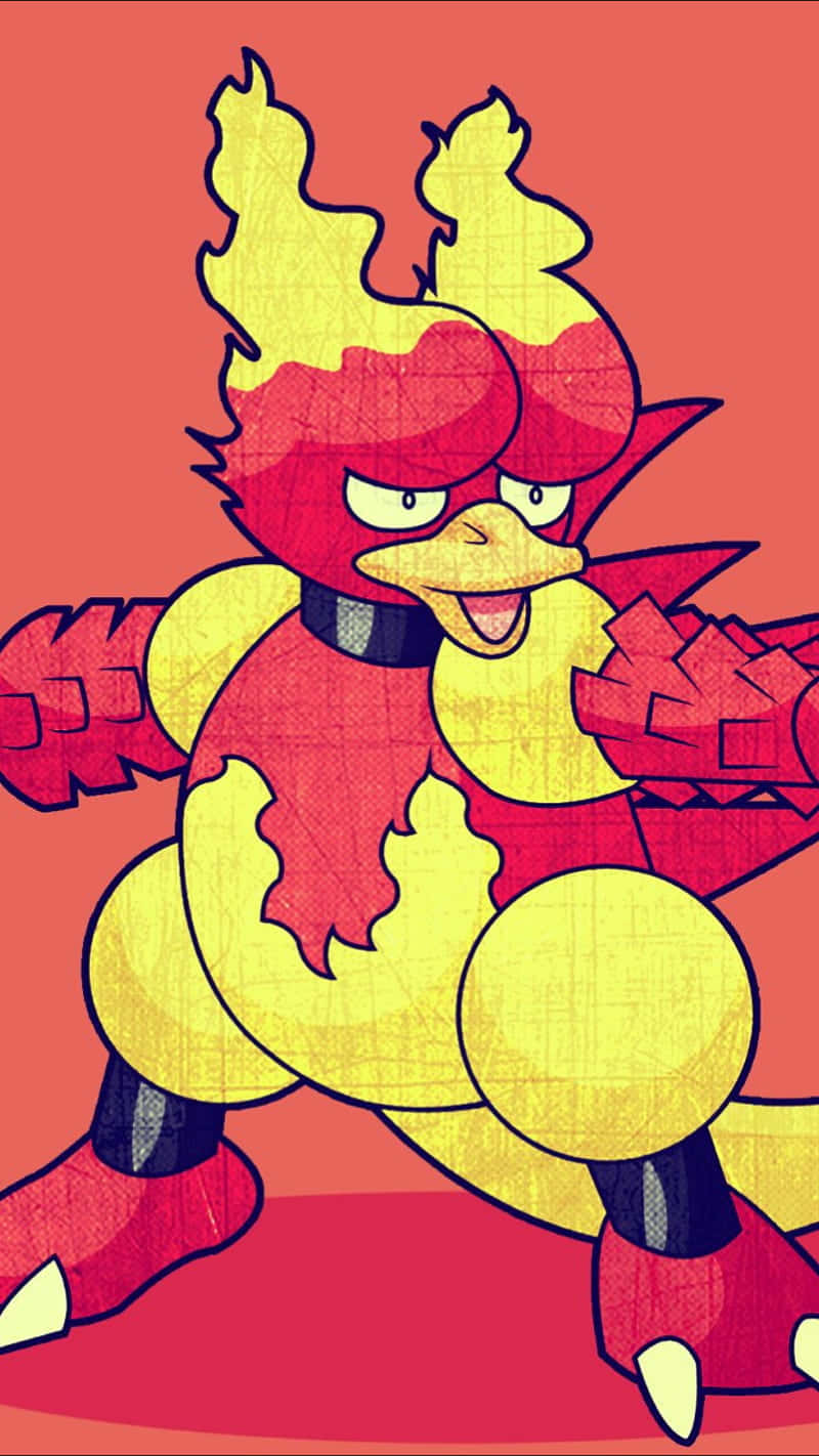 Magmar Pokemon Illustration